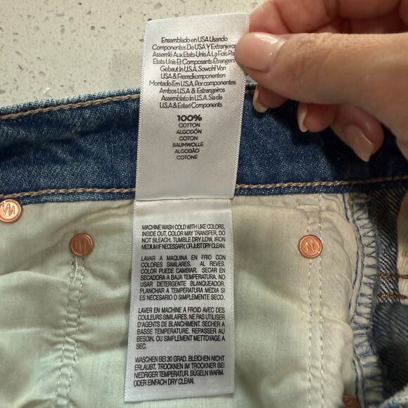 Mother Superior Lil Dodger Button Sneak Jeans - Picture 6 of 8